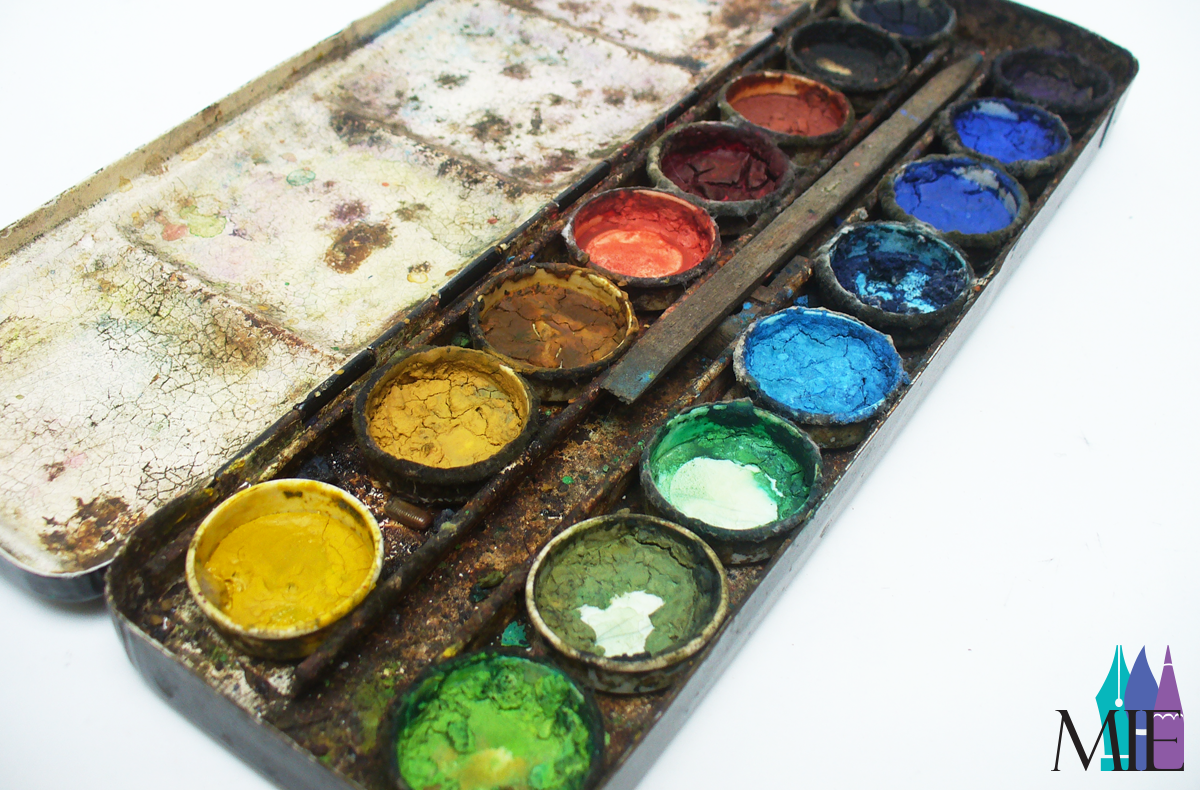 caja de acuarelas