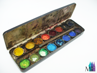 caja de acuarelas